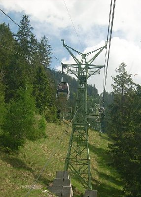 In der Bahn auf dem Weg zum LSAP-Gebiet...