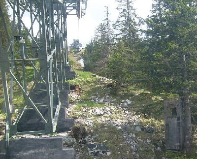 Oberer Verlauf vor Bergstation...