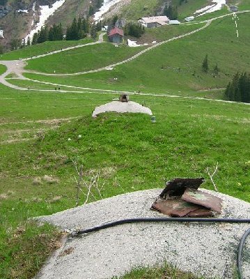 Blick zur Talstation