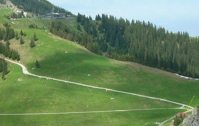 komplette Trasse ESL Kircherlhang vom Setzberg aus