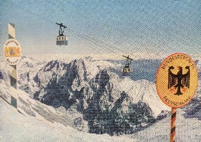 nochmals die Gipfelbahn mit ihren Gondeln