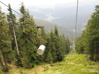 Ein Fass fährt auf den Berg...