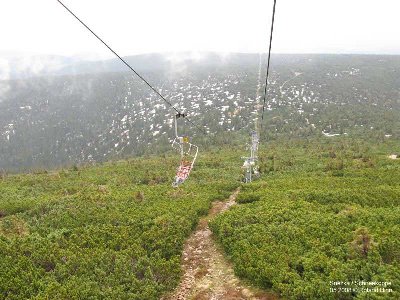 Die Trasse der 2. Sektion