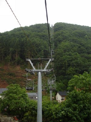 Kleiner Eindruck von der Strecke, wo die Our überquert wird.