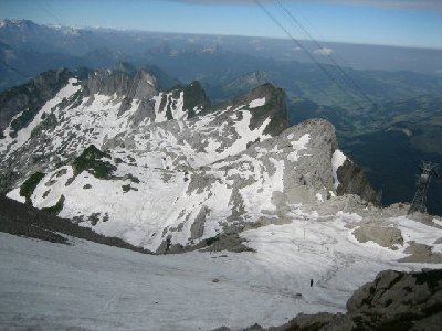 Rechts Stütz 2; Zwischenausstieg