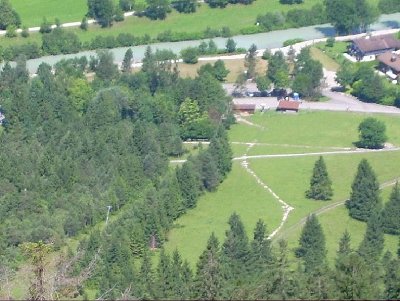 Noch vergessen: SL in Farchant von Talabfahrt aus