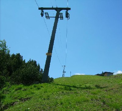 letztes Stück bis zum Ausstieg