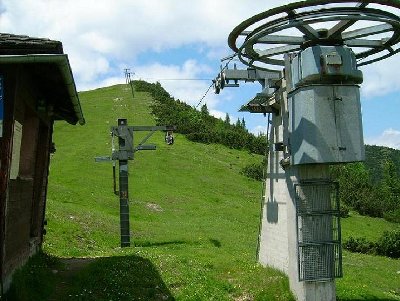 Talstation mit Trasse