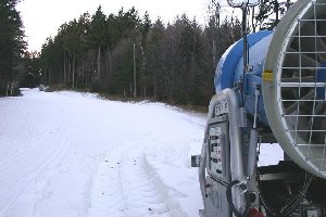 Auf dieser bescheidenen Piste wird wohl heuer mein Saisonstart stattfinden ... aber ich bin trotzdem froh das es losgeht!
