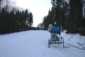 Wenige hundert Meter weiter ist es noch eine Spur zu mild.