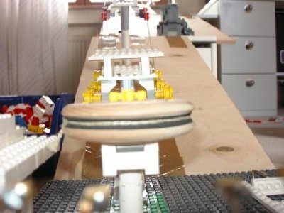 Talstation von hinten