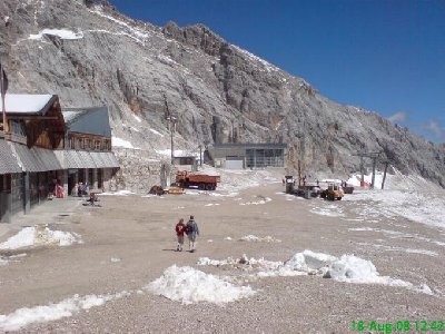 Die Bergstation der 6er-Sesselbahn Sonnenkar