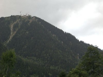 Nochmal Baustelle Bergstation und Strecke