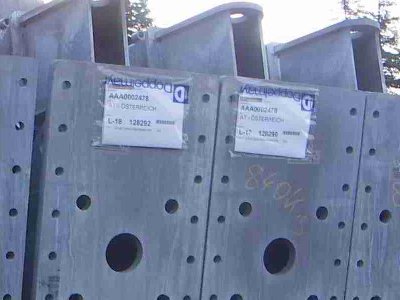 anlieferung der liftstützen