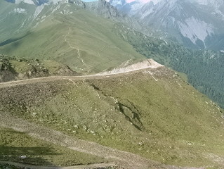 Der im Bau befindliche Skiweg zum Kals-Matreier-Törl