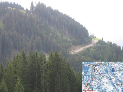 Und nun ein Blick auf die 111er-Abfahrt