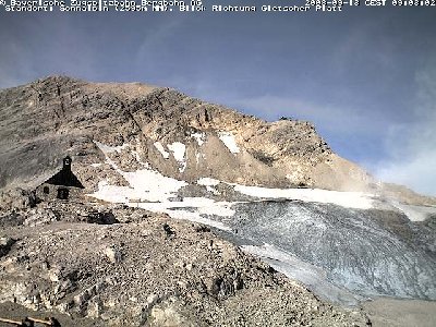 Die Reste des Schneeferners...