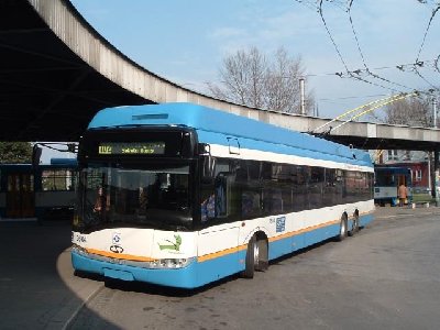 Trollino 15AC DPO, erste niederflur 15 m O-Bus der Welt