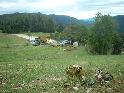 Blick nach der ersten Stütze zurück