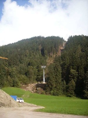 Die Strecke von der Talstation