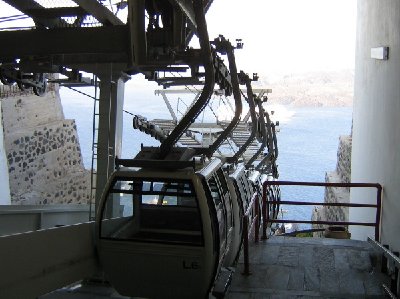 In der Bergstation angekommen