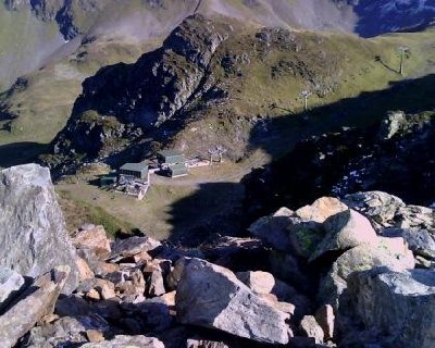 Blick von der Bergstation