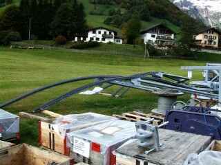 Kabinenführungen für die Stationseinfahrt