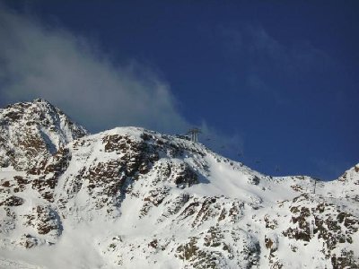 Blick zur Bergstation der 4KSB Rotadl