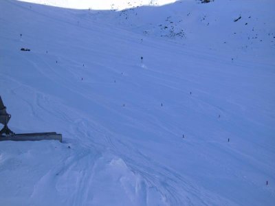 Piste rechts des SL Eisgrat