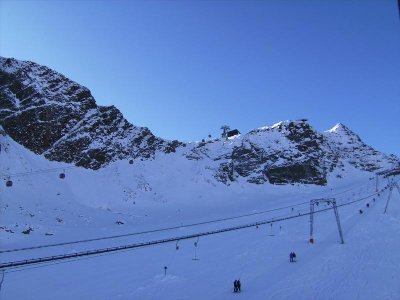 Blick zum Schaufeljoch