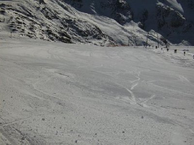 perfekte Pisten am SL Gaiskarferner