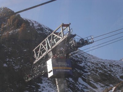 Wartungsarbeiten am Gletscherjet