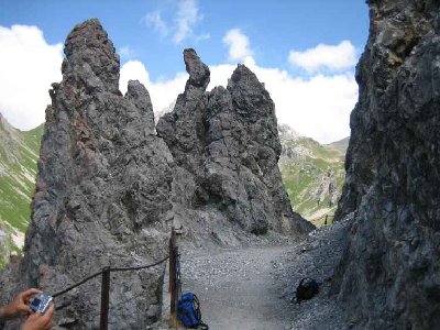 Wanderweg Strelapaß zum Häuptertälli