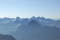 Blick auf Höfats und Co.…