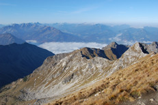 Blick in Richtung Fellhorn und Kleinwalsertal
