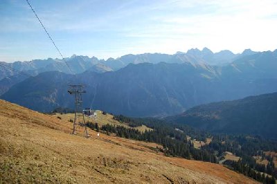 Blick zur Mittelstation „Schlappoldsee“
