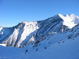 Blick von der Langwiedabfahrt