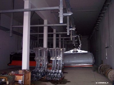 Der Bahnhof des Neuen Achter's.