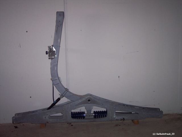 Das Gehänge der Fahrbetriebsmittel, sind richtig grosse Teile!