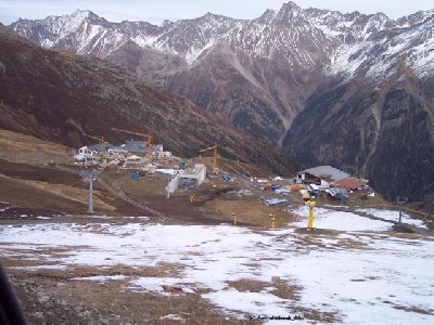 Blick auf das Giggijoch zum Ersten.