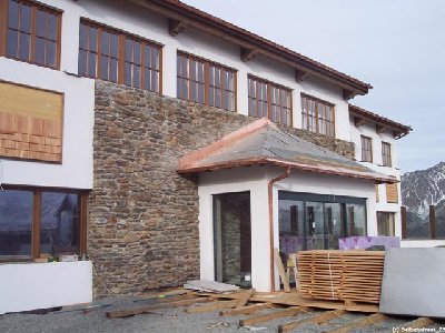 Der Eingang des Restaurants.