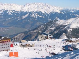 Blick aufs Alpincenter