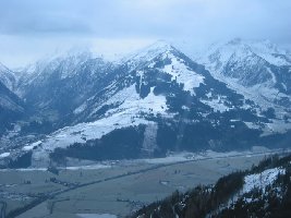 Ein schöner Blick auf den Maiskogel. man kann ihn in seiner vollen Pracht sehen. Nur das Wetter hätte ein bisschen besser sein können...
