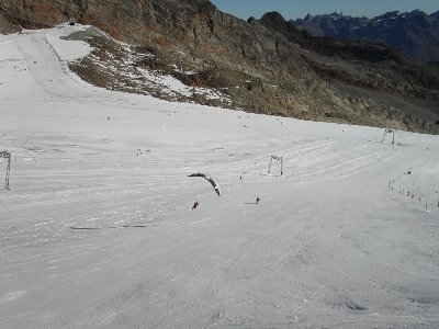Ein Kiter war auch unterwegs