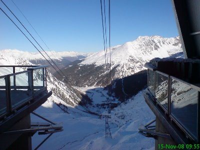 Oben angekommen - ein Blick zurück :-)