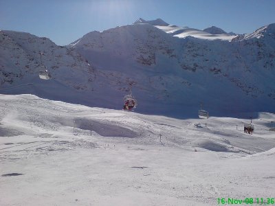 Auch gegen Mittag waren die Pisten frei und in einem top Zustand!