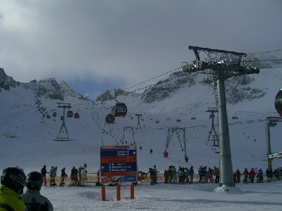 Blick vom Eisgrat am 17.11.08.