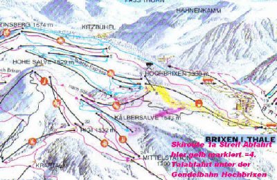 Panorama Auschnitt mit 1a markiert