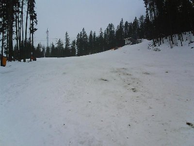 Rennpiste und Bergstation des DSL Lammeralm