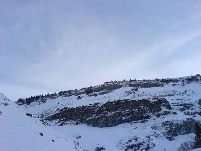 Auf der Verbindung vom Söfeli zur Ruesel KSB, Richtung Sellamatt (ASJ). Hier hinauf soll die neue KSB gebaut werden.